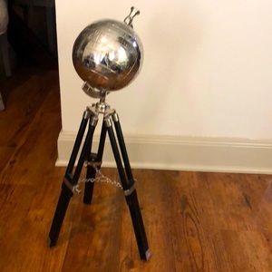 Small decorative globe.